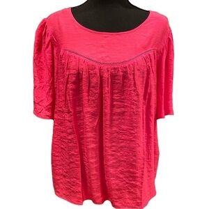 NANETTE Lepore size Large Pink Top